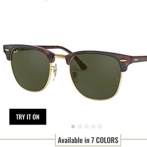 Clubmaster Ray-ban sunglasses